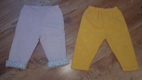 Hrubšie tepláky, nohavice 74, 74