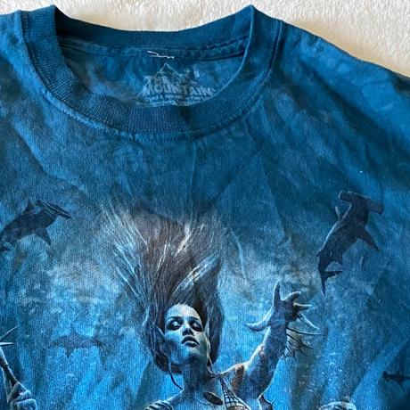 Batikované tom wood tričko, s