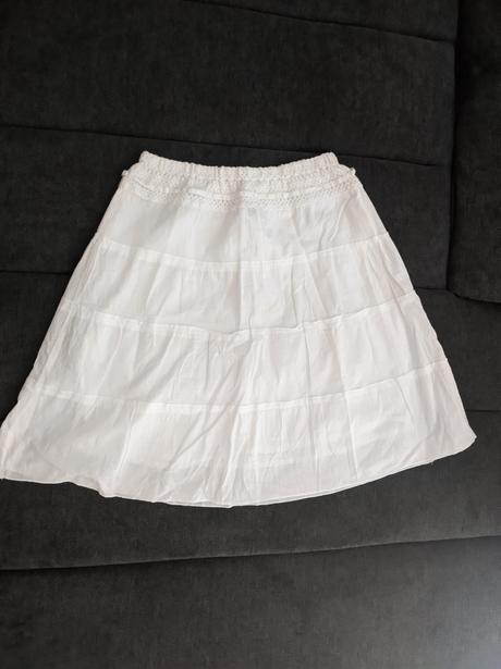 Biela letná sukňa 38, esmara,38