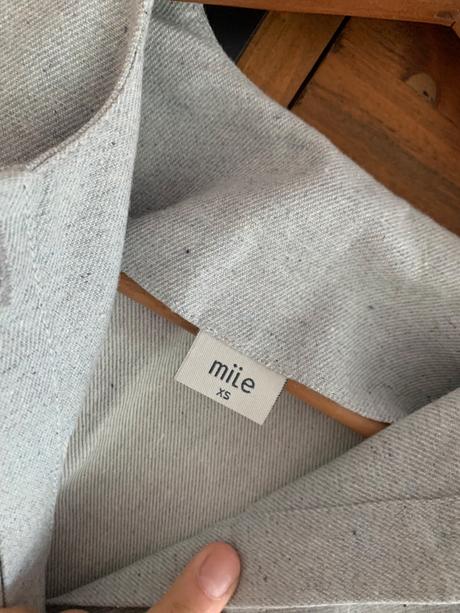 Mile šaty trvalky svetlosivé xs, mile,xs