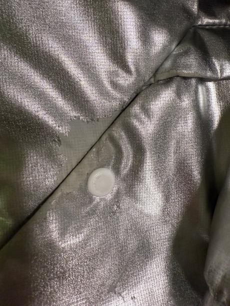 Strieborná bunda, napapijri,xs