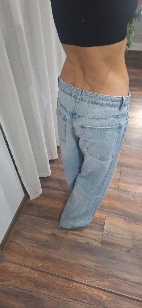 Široke rifle baggy zara vel 40/42, zara,40