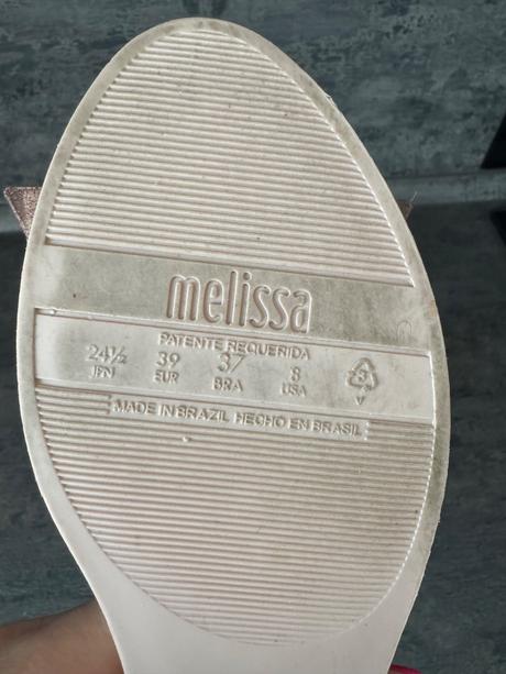 Voňavé sandálky melissa s mašľou, melissa,39