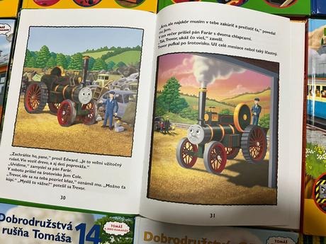 Dobrodružstvá rušňa tomáša 13ks kníh, 