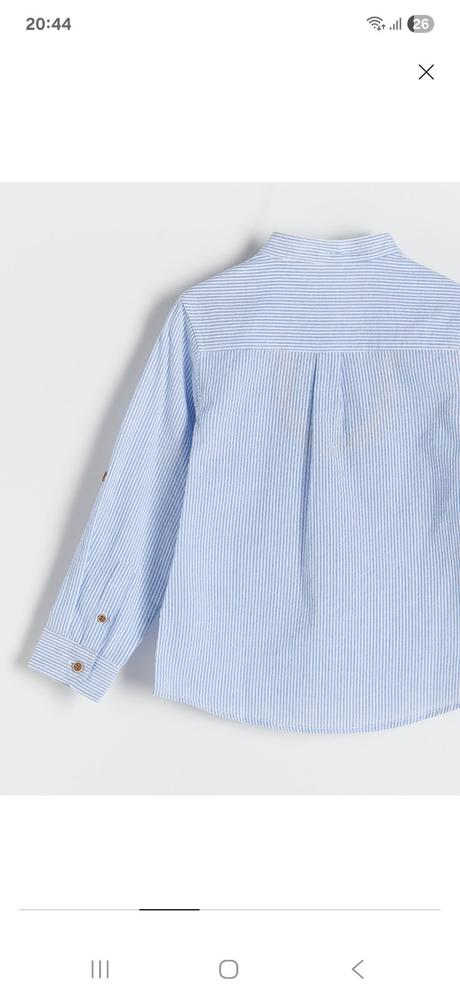 Bavlnena trendy kosela top stav, reserved,158