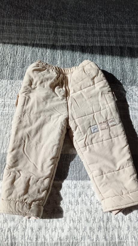 Zateplené nohavice jacky baby 86, 86