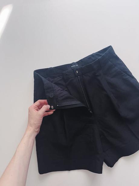 Massimo dutti ľanové bermudy, xs