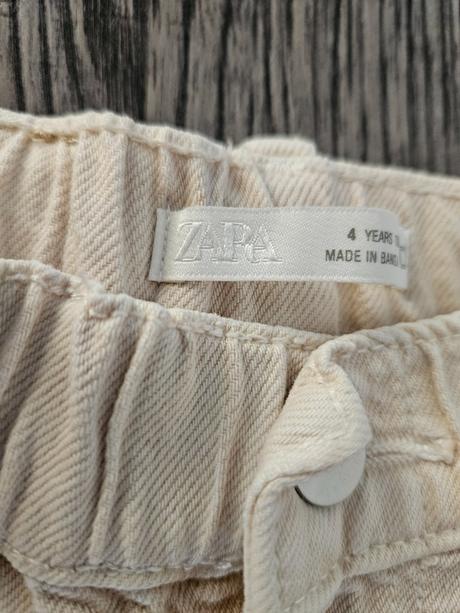 Béžové rifle zara 104, zara,104