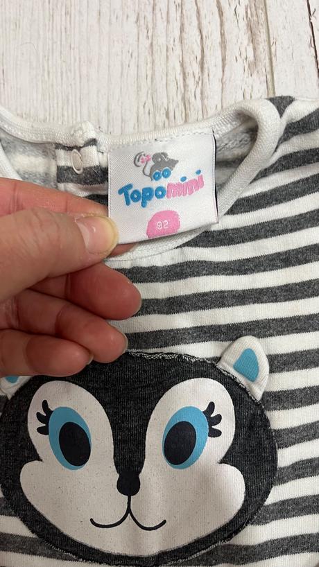 Sivé šaty 92 2ks, benetton,92