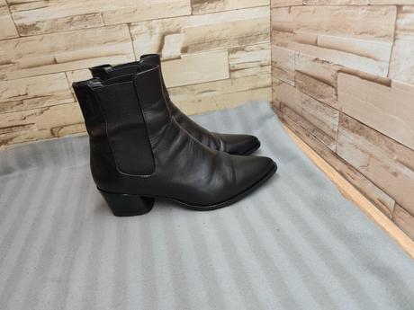 Vagabond 38- dámske kožené čierne topánky, vagabond,38