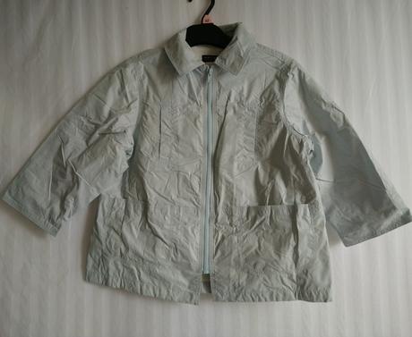 Svetlo modrá nepremokavá prechodná bunda, brums, brums,110