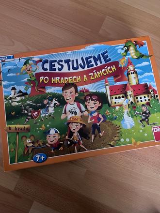 Spoločenská hra cestujeme po hradoch a zámkoch, 