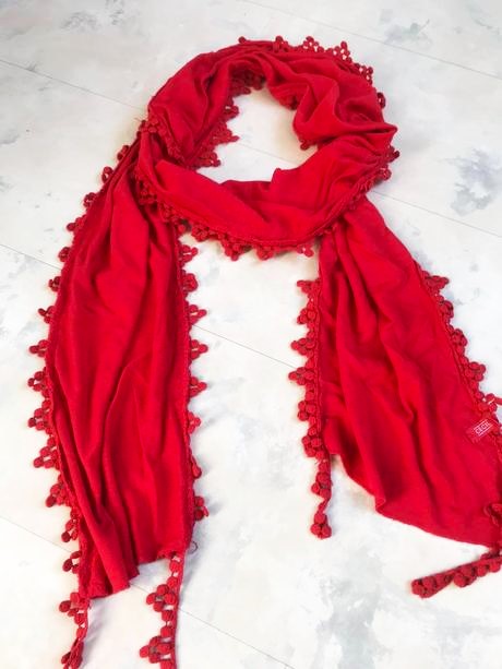 Kvalitná bavlnená šatka, l