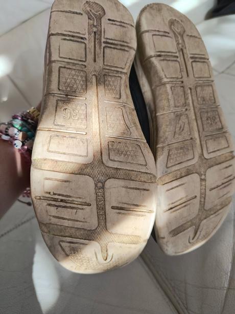 Čierne plátené botasky 35, 35