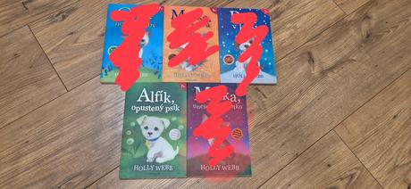 Knižky o zvieratkách holly webb 5+1 -,