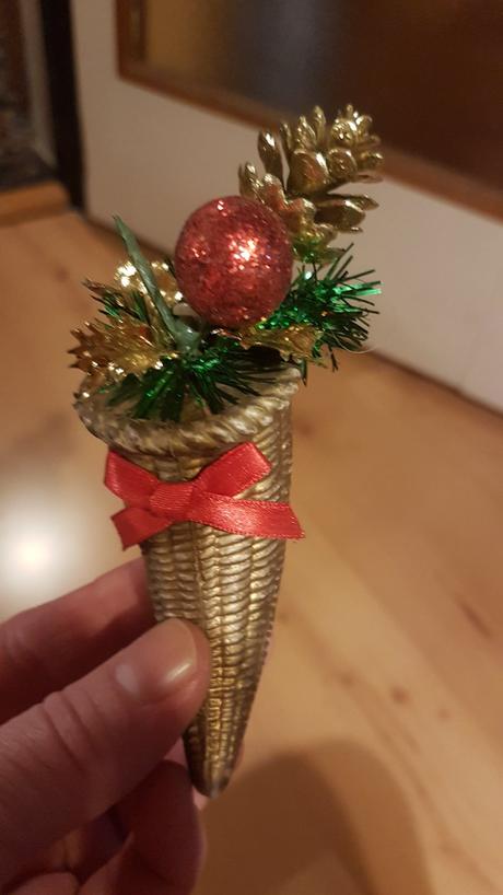 Retro dekorácia na vianoce, 