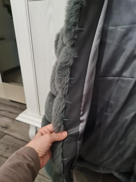 Vesta z umelej kožušiny uni, tu