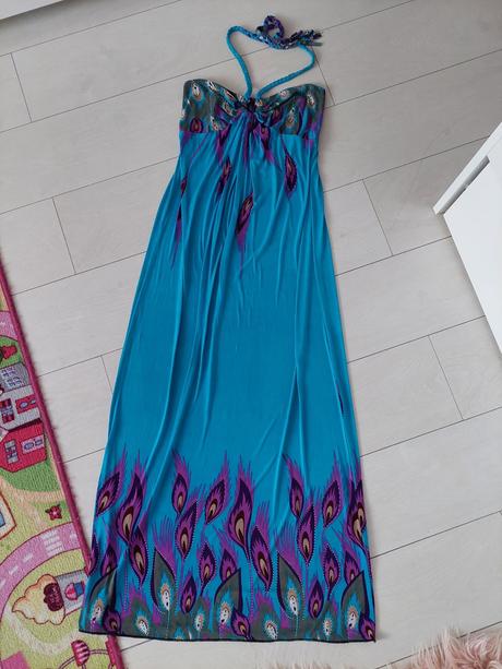 Maxi letné šaty uni,