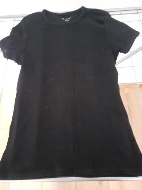 Čierne dievčenské tričko, reserved,158