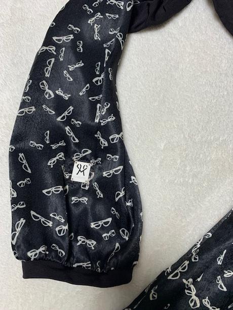 Blúzka z bavlneného saténu zn. magenta, m