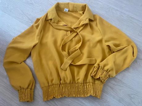 Horčicová blúzka, s