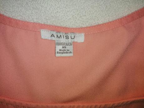 Lososová ľahučká blúzka, amisu,xs