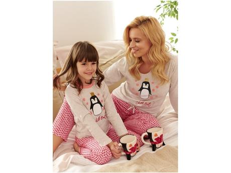 Vianočné dámske pyžamo viac druhov, taro,l / xl