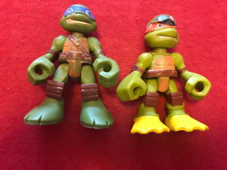 Ninja korytnacky,výška 6 cm,