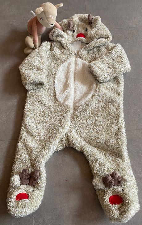 Huňatý overal sobík 3-6m, f&f,68