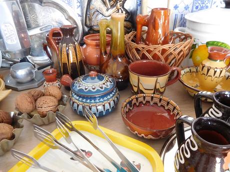 Smalt, keramika, prútené,mlynčeky,,