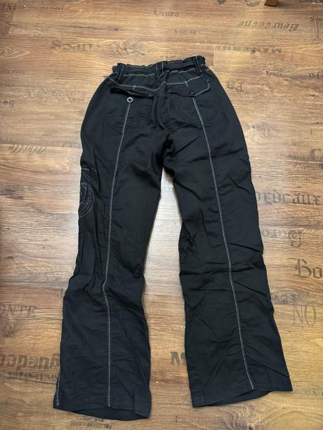 Čierne nohavice s aplikáciou, cherokee,xs