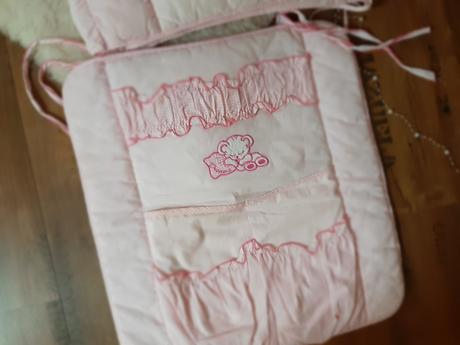 Organizér + mantinel do drevenej postieľky, šírka (cm): 40,dĺžka (cm): 160