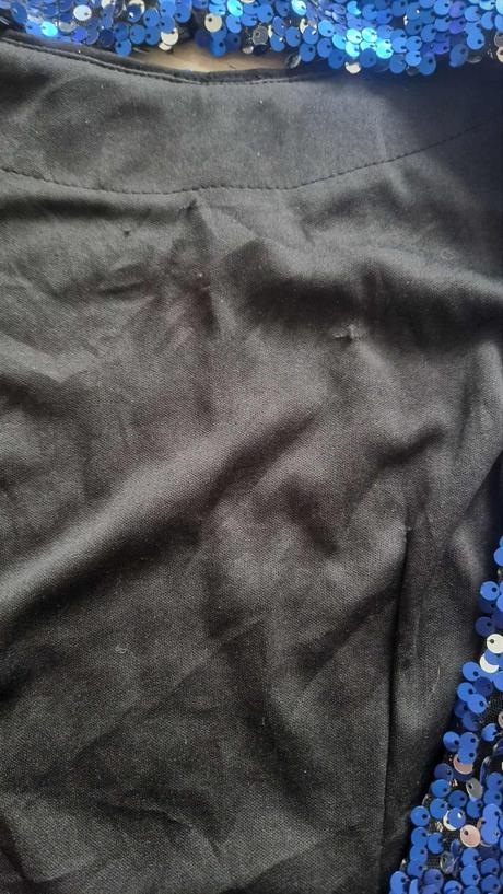 Glitrované šaty, s