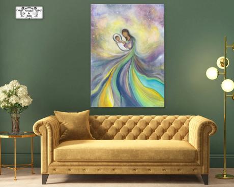 "materinská láska" maľba,