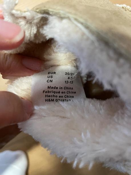 Čižmičky/ capačky medvedíkové, h&m,21