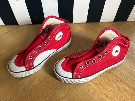 Sanjo plátené kotníkové tenisky, veľ. 32, 32