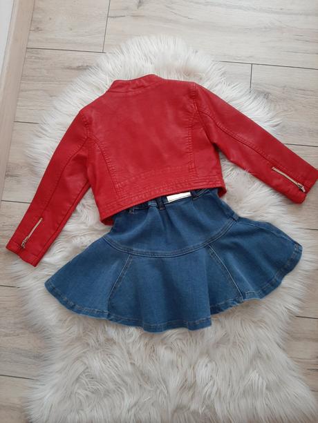 Koženkový kabát mayoral, mayoral,98