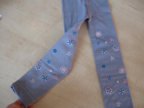 Zateplené tenké elastické legíny, 98/104, 104