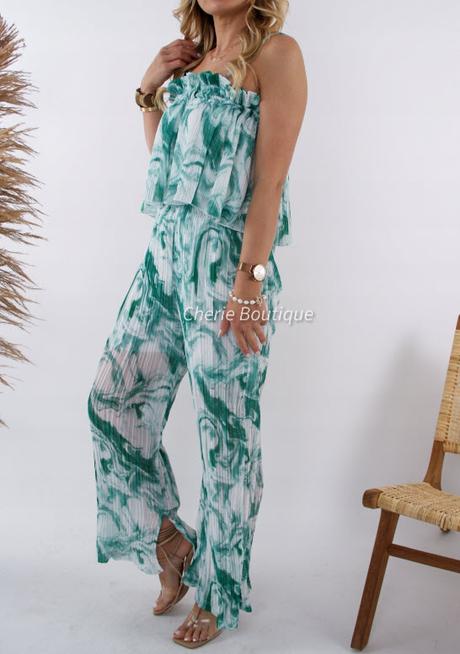 Nádherný komplet nohavíc a topu značky greystore, 