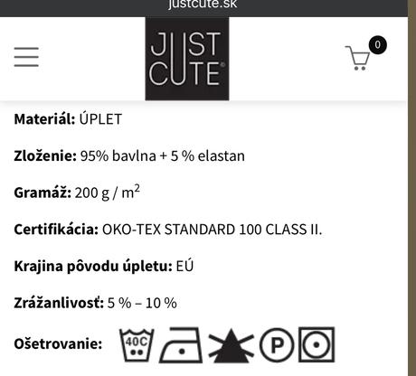 Čelenka just cute vyrobené na slovensku, 116