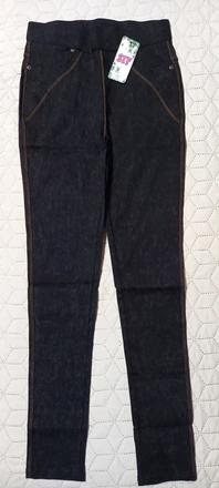 Čierne riflove legíny s/m, m / s