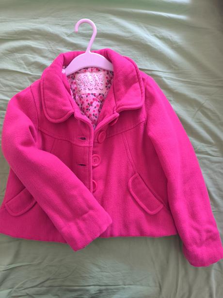 Kabát teplejší veľ. 122/128, 122