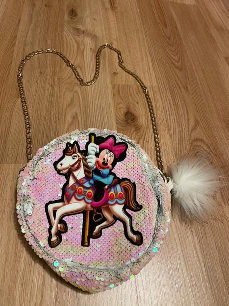 Kabelka s flitrami minnie, disney