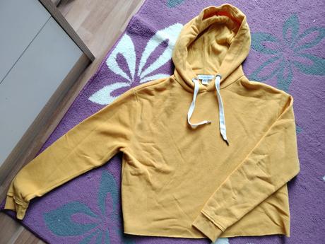 Primark žltá cropp mikina, primark,m