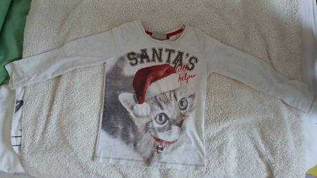 Next vianocne tricko a sukna 104, next,104