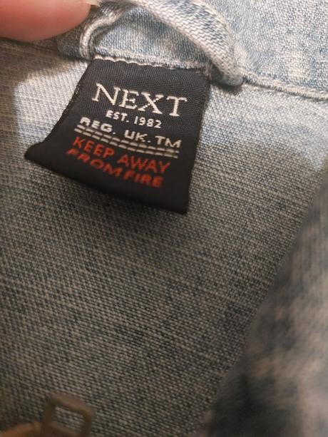 Riflový kabátik, next,104