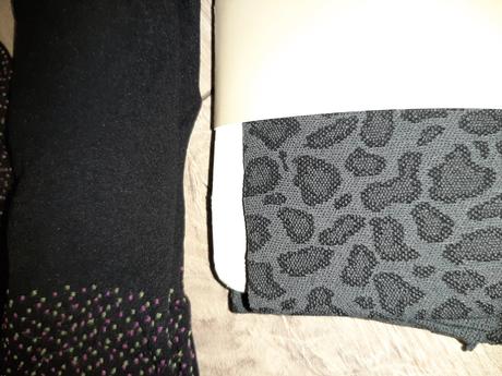 Balíček mačička, zateplené legíny, 122–134