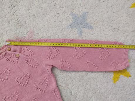 Svetrík so srdiečkami, h&m,98