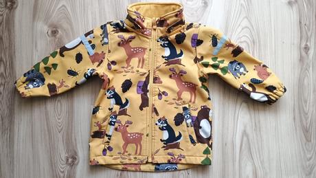 Nepremokavá softšelová bunda lindex fix, lindex,98