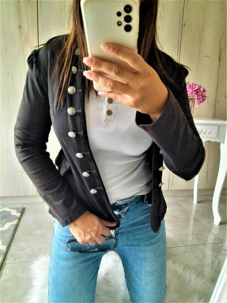 Ľahké sačko s gombičkami-m, m